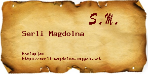 Serli Magdolna névjegykártya